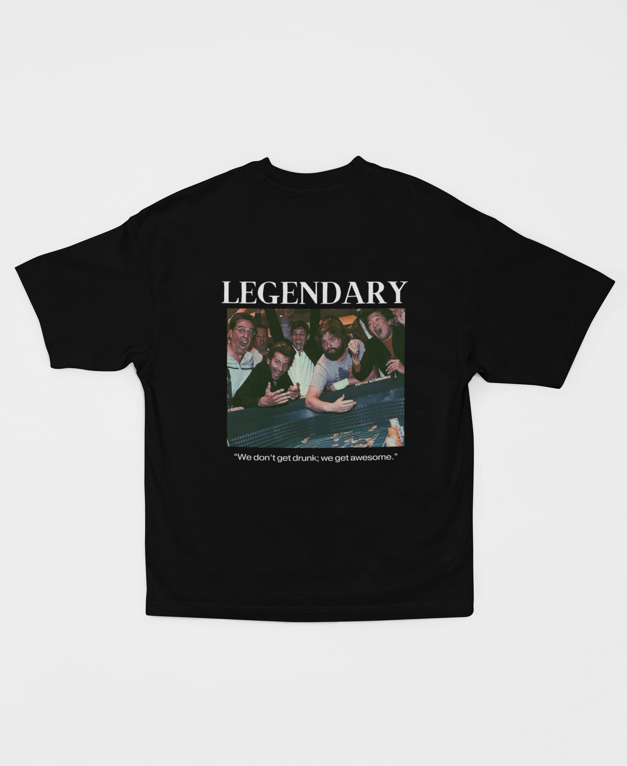 Oversized Tshirt– HANGOVER Legendary SkyTX Edition