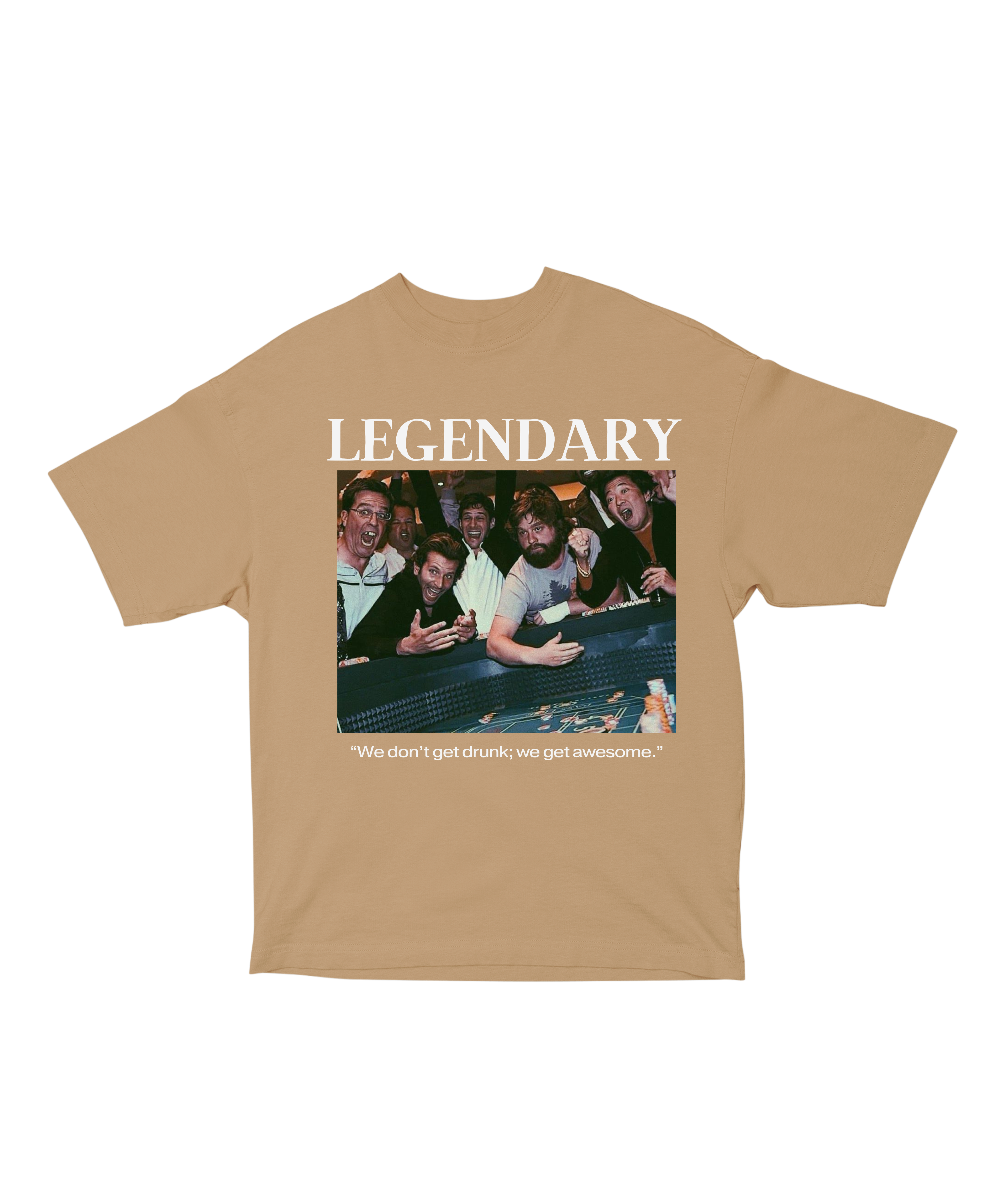 Oversized Tshirt– HANGOVER Legendary SkyTX Edition