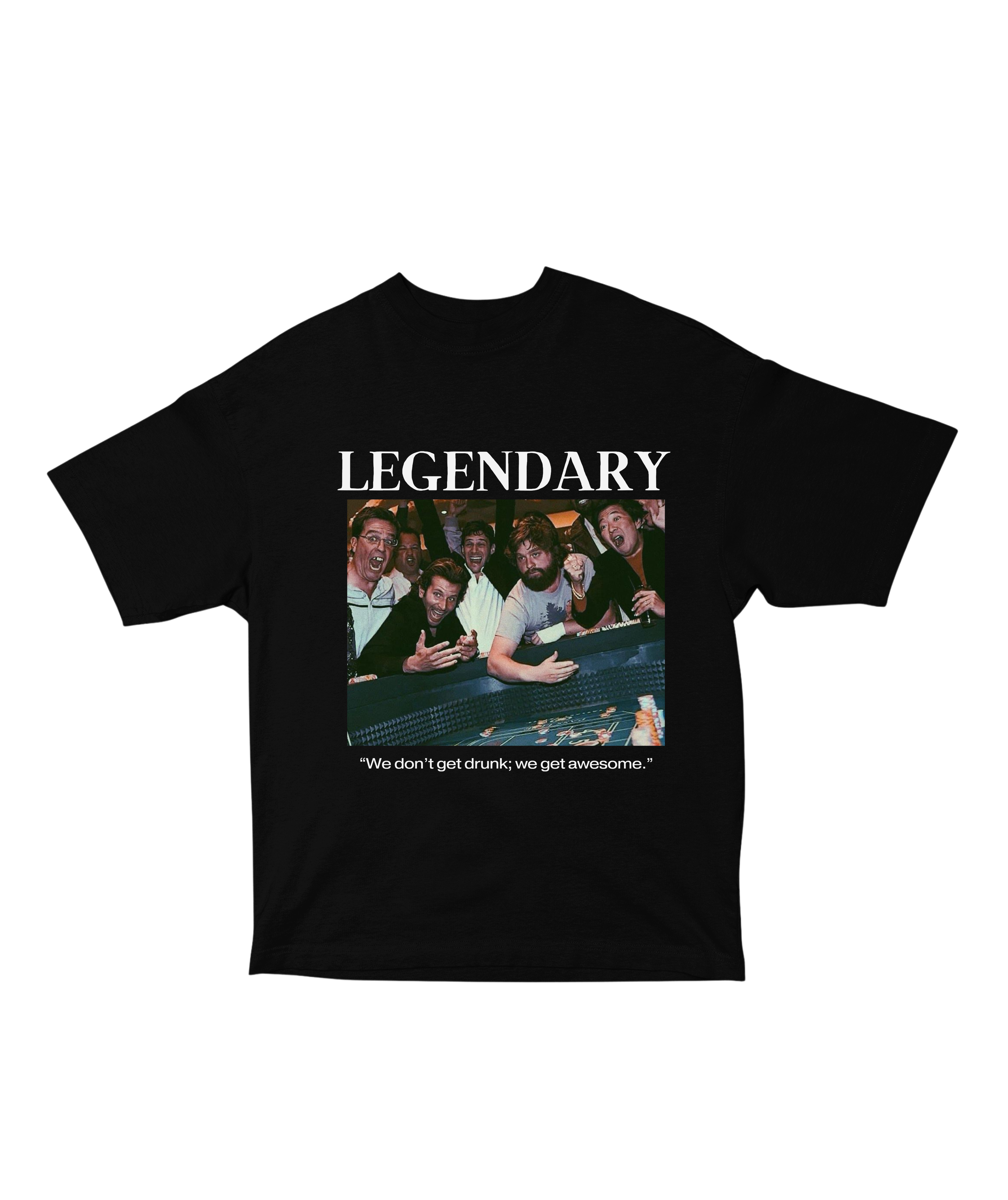 Oversized Tshirt– HANGOVER Legendary SkyTX Edition